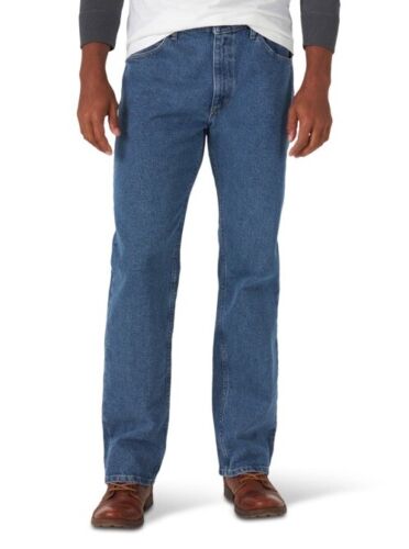 Wrangler Men's Five Star Blue Jeans Size 34x36 Regular Fit Denim 5 ...