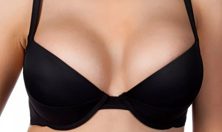 Addiction Nouvelle Push Up Bra Lingerie Small Size 30B Padded Navy Blue NEW NWT