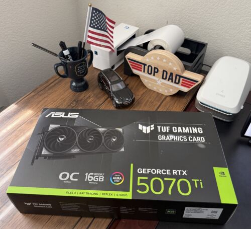 ASUS - TUF Gaming NVIDIA GeForce RTX 5070 Ti OC Edition 16GB GDDR7 PCI Express 5
