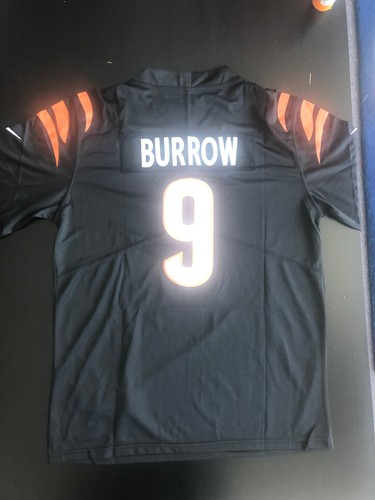 Joe Burrow #9 Men's On Field Cincinnati Bengals Jersey Size Large - L - NWT