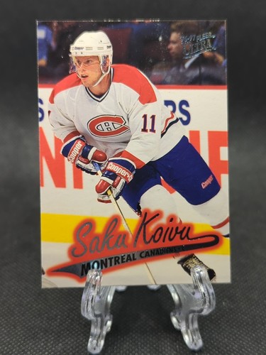1996 Ultra Saku Koivu #87 card