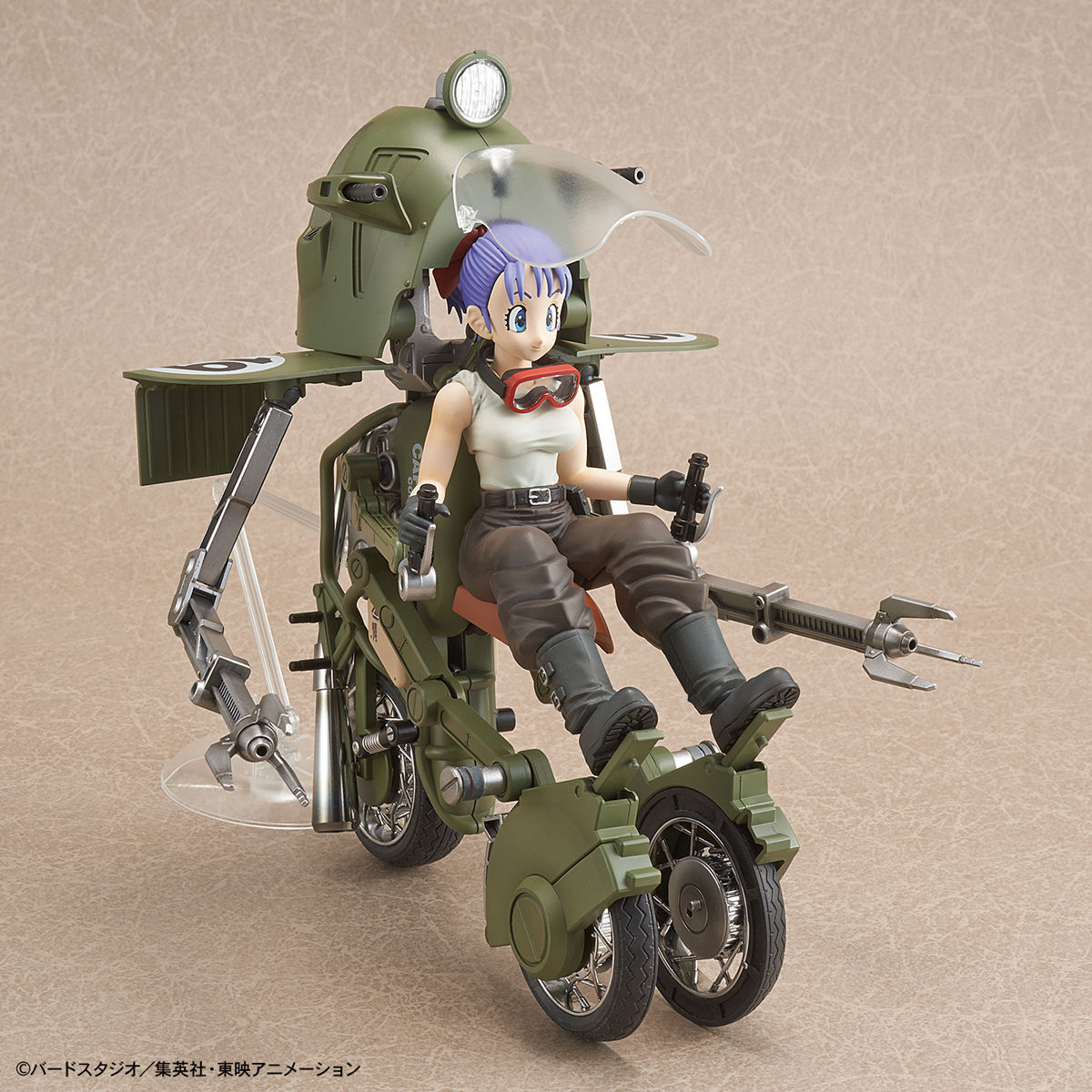 BULMA'S VARIABLE NO.19 ブルマの可変式No.19バイク Amazon.com: Bandai Hobby Figure-Rise Mechanics Bulma's