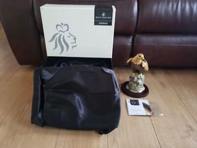 Box Royal Doulton Porzellan Steinadler RDA 36 (ohne Beschädigungen)