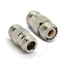UHF jack SO-239 SO239 to N female RF straight Adapter bydpete PL259 PL-259