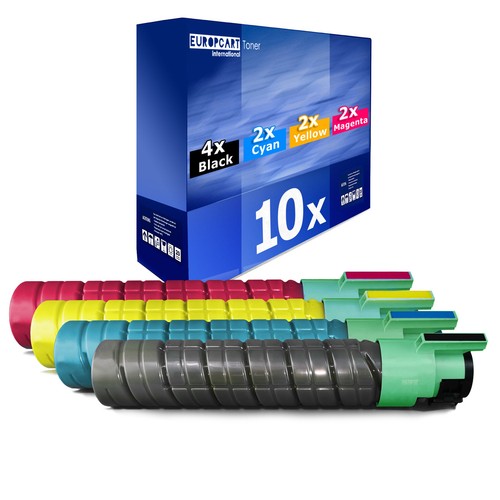 4x Eurotone Polvere Di Toner Chips Per Ricoh Aficio SP C 220 221 222 240 A Sf S Dn N Riempie TYPESPC220E CT220 - Foto 7