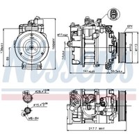 Kompressor Klimaanlage Passend FüR Audi Q5 8RB 8R A4 Allroad 8KH B8 8K5