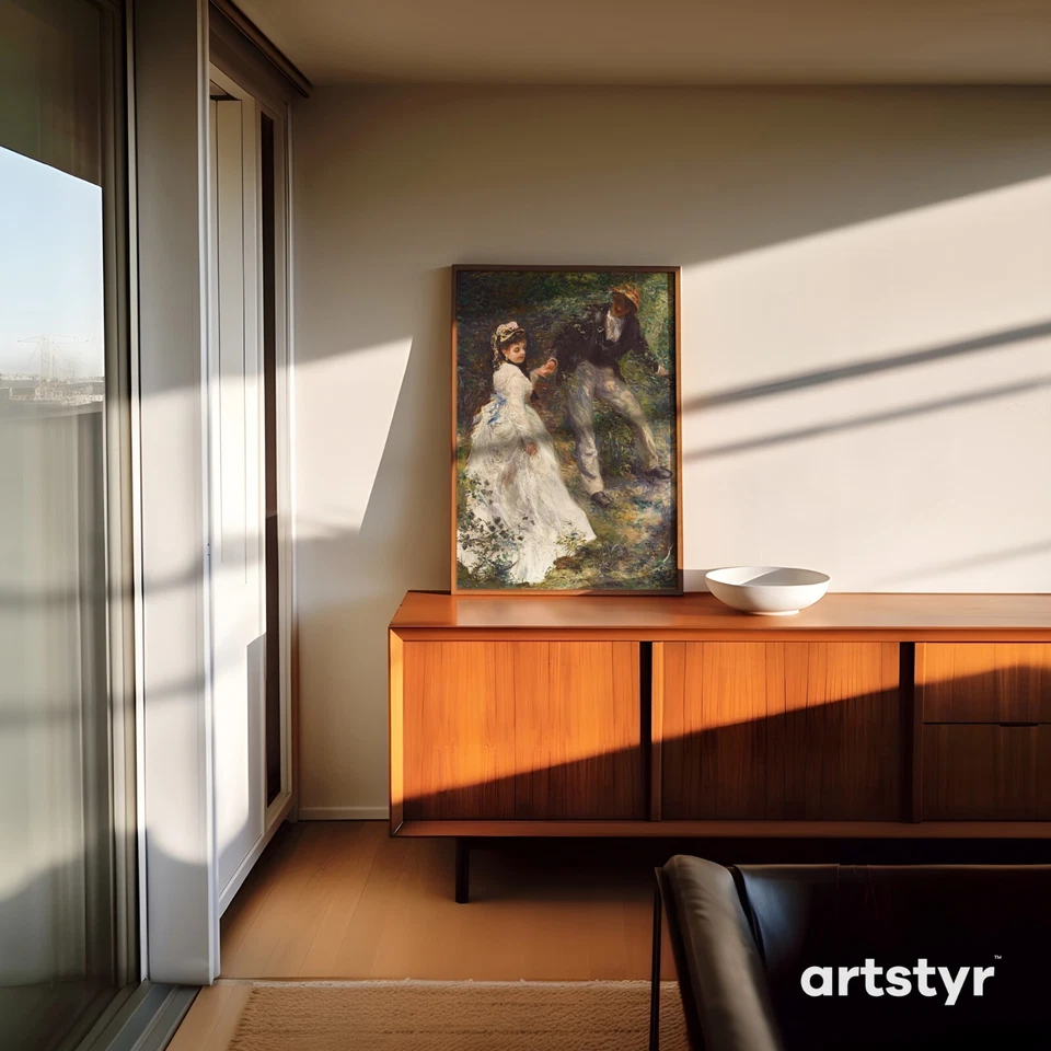 La Promenade · Pierre-Auguste Renoir, 1870 · Gallery-Grade Giclée Wall Art Print - image 3 of 4