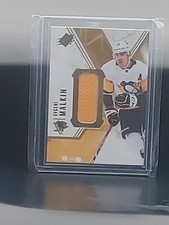 2021-22 UD SPX Evgeni Malkin Base #79 Jersey Patch Pittsburgh Penguins