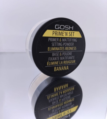GOSH Copenhagen PRIME'N SET POWDER PRIMER & MATTIFYING SETTING POWDER 002BANANA