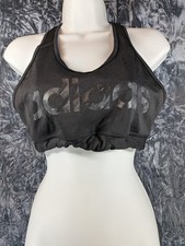 Adidas Black Climalite Sports Bra Size Large