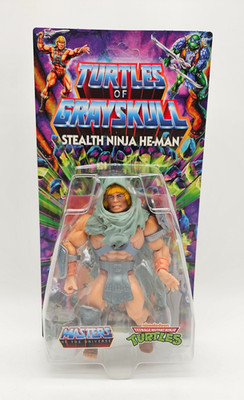 Masters of the Universe Turtles of Grayskull Stealth Ninja He-Man HTH18-9683 NEU
