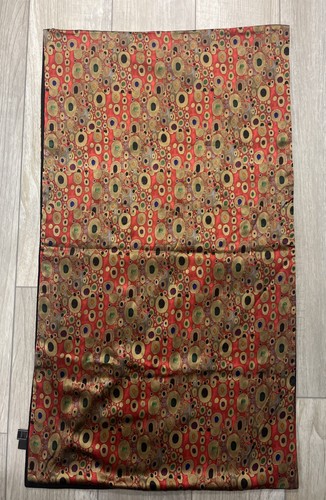 Fox & Chave Silk Wrap Stole Pashmina Klimt Print