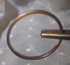 10k Gold Band - Size 6 - .8 Grams