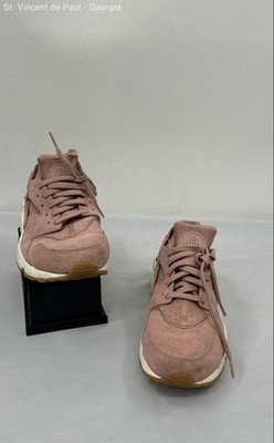 Nike Air Huarache Run SD Pink Solid Athletic Shoe Women's Size 9.5