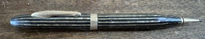 VINTAGE CONKLIN MECHANICAL PENCIL STRIPED TORTOISE SHELL BROWN WORKS