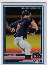 2023 USA BASEBALL RC RYAN BRUNO ROOKIE STARS & STRIPES #3817