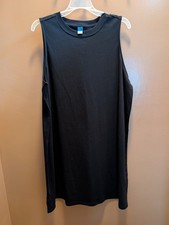NWT Classic Black Tank Dress Old Navy Size Large