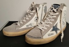 Golden Goose Woman's Francy High Top Lace up Sneakers