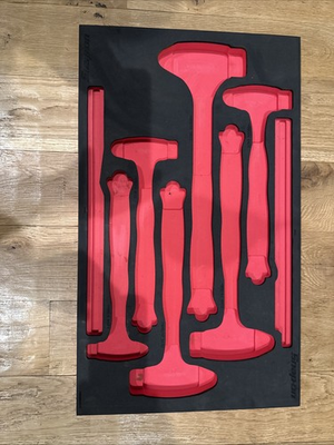 #ad #ad Snap on RED FOAM ONLY ORGANIZER for 6pc Dead Blow Hammer Set FMHBBD02BR $169.99