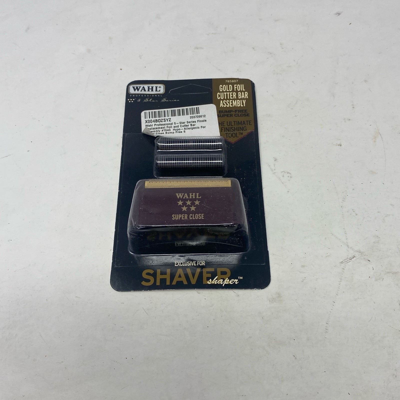 Wahl 5-Star Shaver/Shaper Foil & Cutter Bar Gold 7031-100