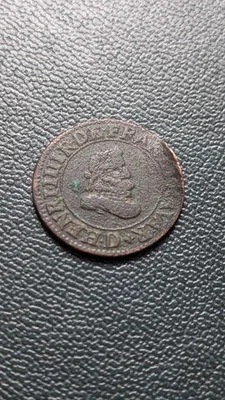 France Henri IV - Double Tournois 1608 D (Lyon) - 1er Type - Photo 1/2