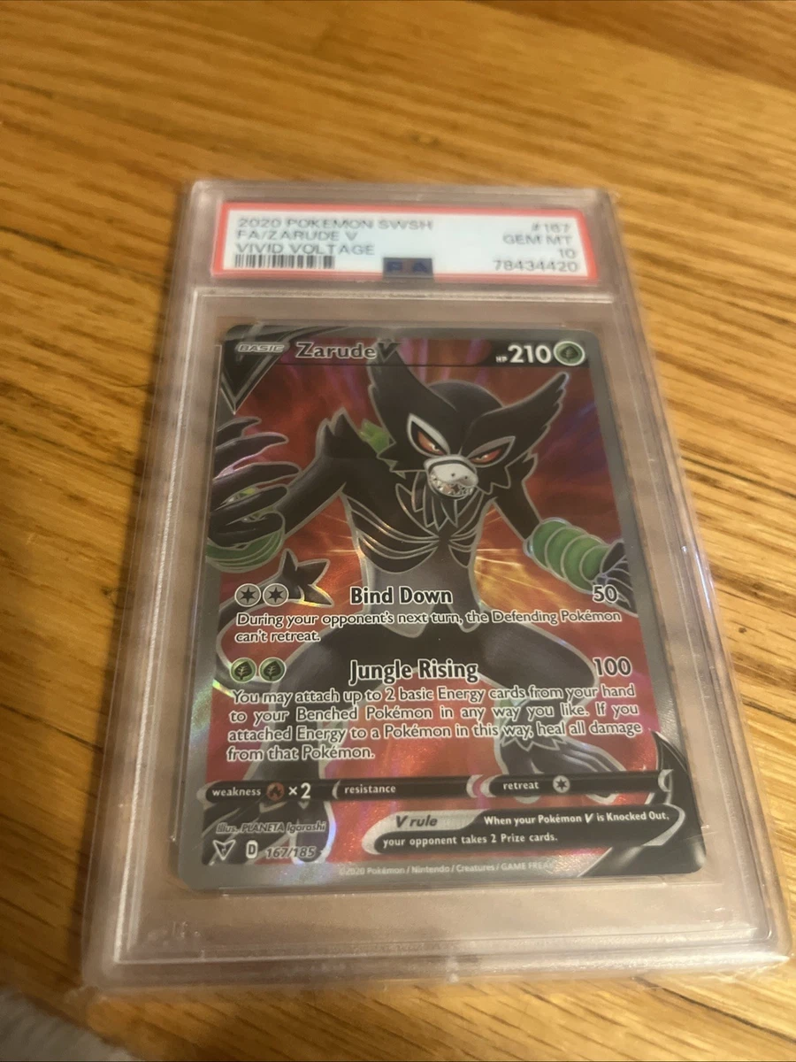 Zarude V 167/185 Swsh04: Vivid Voltage for sale | eBay