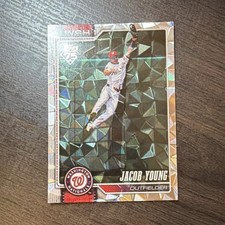 Topps 2024 Series 1 Parallel Jacob Young Washington Nationals #210 Baseball Card