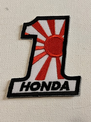 #ad #ad Honda Sun Number 1 Logo Patch $6.80