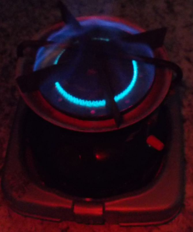 1991 Coleman Single Burner Stove Model 508A With Case for