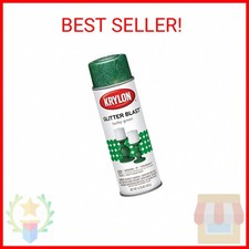 Krylon Glitter Blast Glitter Spray Paint For Craft Projects, Lucky Green Small C