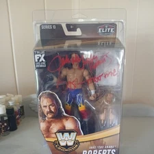 Jake The Snake Roberts Figure WWE Elite Collection Legends Signed AUTO by Jake