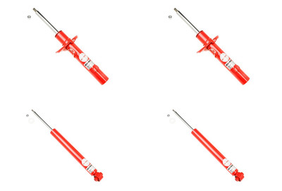 Vorne + Hinten Koni Active Uprated Stoßdämpfer Set VAG-SA1248