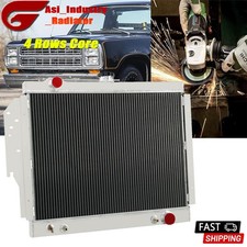 4 Row Radiator For 1979-93 Dodge D100 D200 D250 D300 W100 W150 W200 5.2l5.9l V8