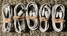 Apple USB-C to Lightning Cable Charger Never Used No Box Lot Of 5 