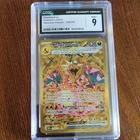 Pokémon Charizard ex Hyper Rare Holo CGC 9 SV03: Obsidian Flames #228/197 Tera