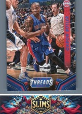 2014-15 Panini Threads Detroit Pistons Caron Butler #25