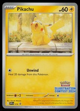 Pikachu Illustration Contest 2024 214 Prices | Pikachu