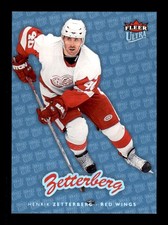 2006-07 Ultra Ice Medallion #70 Henrik Zetterberg /100