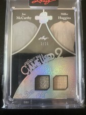 2025 Leaf Spectacular Joe McCarthy/ Miller Huggins Dual Jersey Bat Relic /15  SP