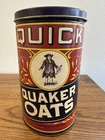 Vintage 1990 Quick Quaker Oats Tin Can Collector's Limited Edition