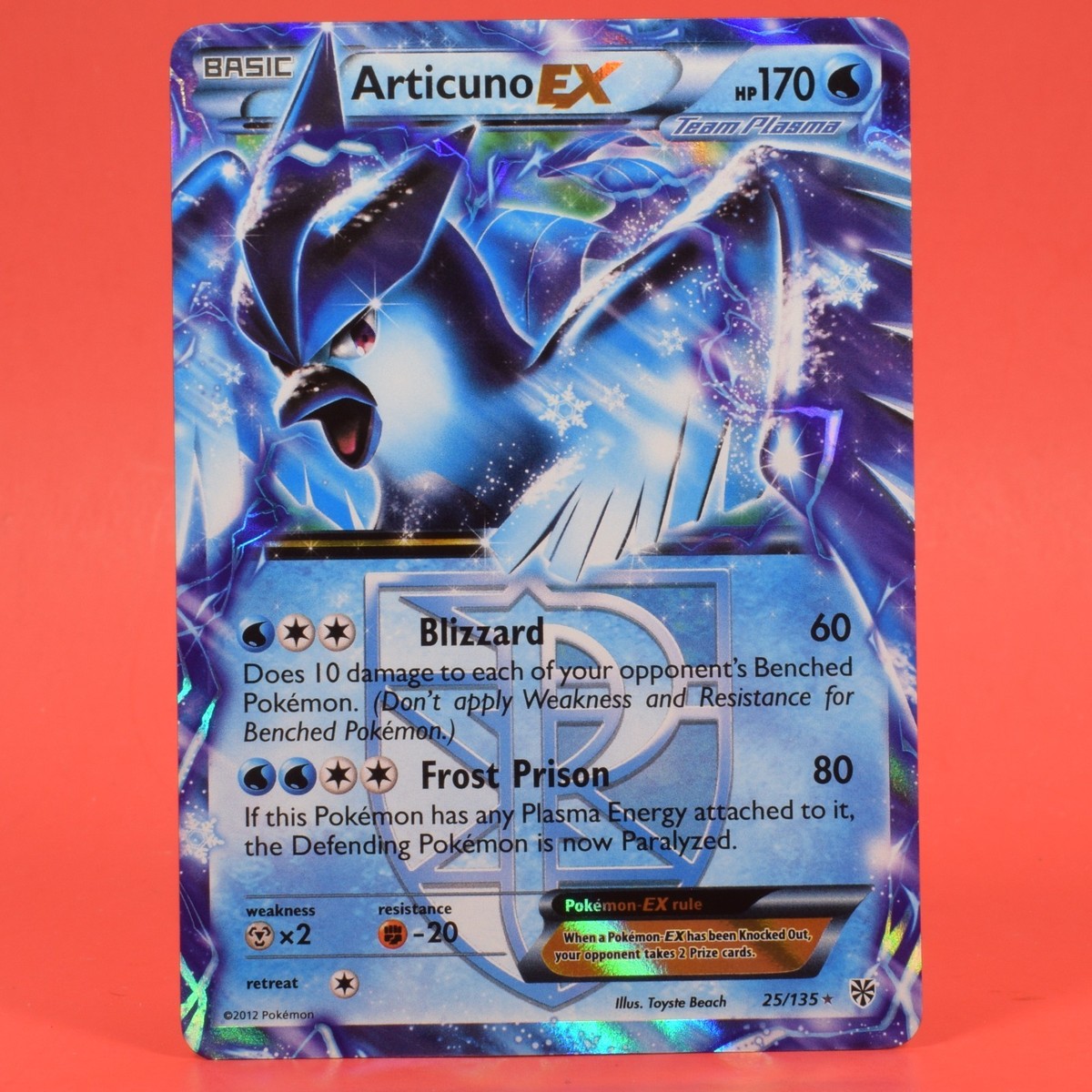 articuno ex pokemon card price Pokemon TCG English Card Plasma Storm Articuno EX 25/135 Holo