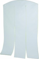 Easy Install Weather-Resistant Vinyl Dog House Door Flap 9.4 x 14.2 Inch