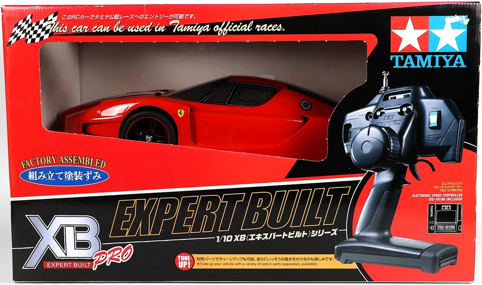 TAMIYA 57758 XB Pro Ferrari FXX TT-01 RC Car 1:10 - Expert Built-Seltenes Modell - Bild 2 von 4