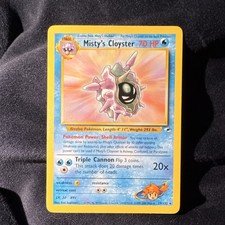 Pokémon Misty's Cloyster 29/132 Gym Heroes Rare Regular 70 HP English on eBay