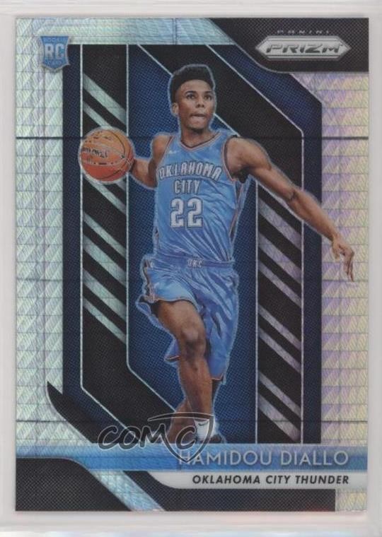 2018-19 Panini Prizm Hyper Prizm Hamidou Diallo #9 0x7c