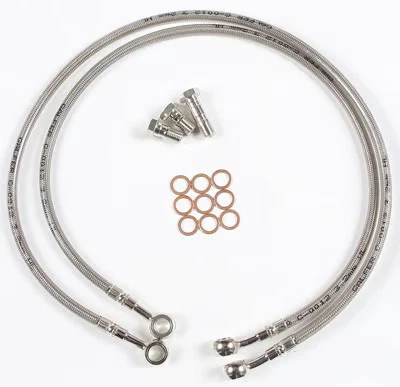 Línea de freno hidráulico de acero inoxidable Galfer Brakes Sportbike FK003D186-2 Foto 2 de 4