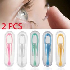 Holder Stick Contact Lens Inserter Remover Eyes Care Contact Lens Tweezers