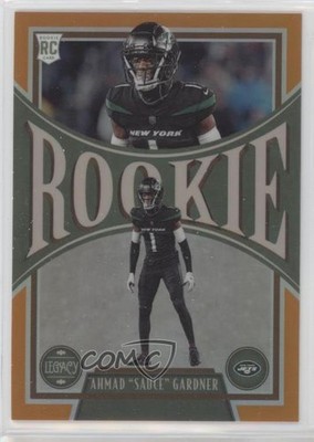 2022 Chronicles Legacy Update Rookies Orange Prizm 20/75 Ahmad Gardner RC 17lu