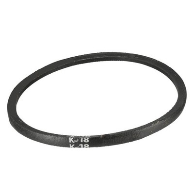 K-18 V Belt Machine Transmission Rubber,Black Replacement Drive Belt
