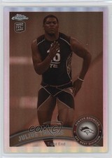 2011 Topps Chrome Sepia Refractor 9/99 Julius Thomas #92 0nr3